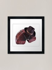 ARRAVALERO BANDONEON Framed