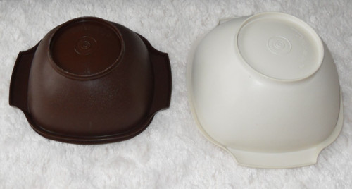 Vintage tupperware brown - tupperware,
