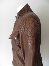 BELSTAFF WALNUT BROWN LEATHER