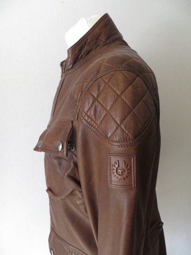 Belstaff walnut brown - belstaff, leather