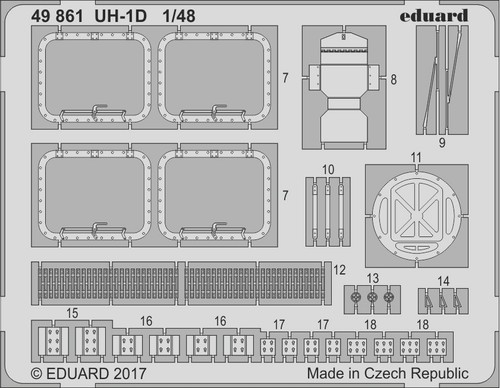 Edp49861 eduard photoetch - -,