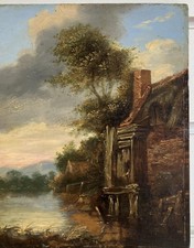 Antique Oil Painting JOHN
