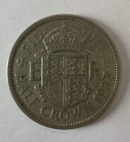 1953 half crown - 1953, queen