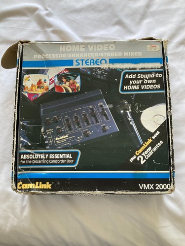 Camlink vmx 2000 home video - vmx,