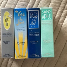 Worth EDT sprays,  10ml each