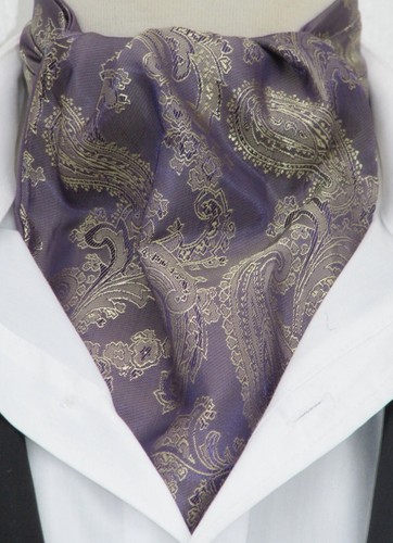 Mens aubergine gold paisley - mens, &