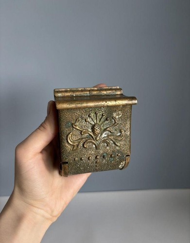 Vintage ussr bronze wall - vintage,