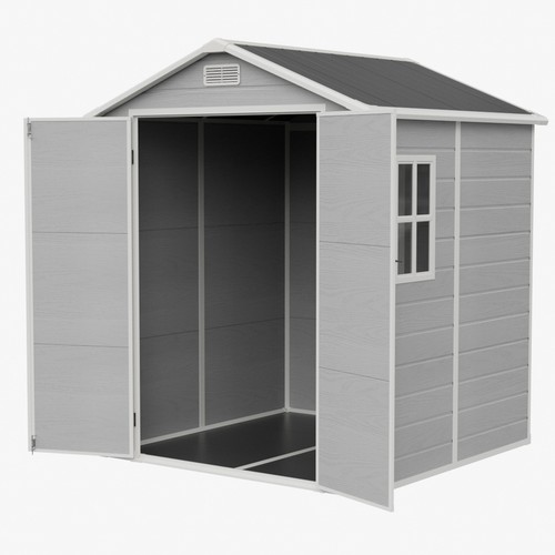 6x6ft grey wood grain - grey,