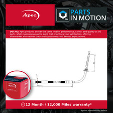 Handbrake Cable fits MINI