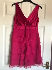 DARK PINK SLEEVELESS DRESS -