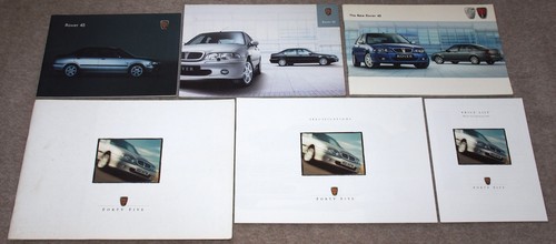 Rover car sales brochures - rover,