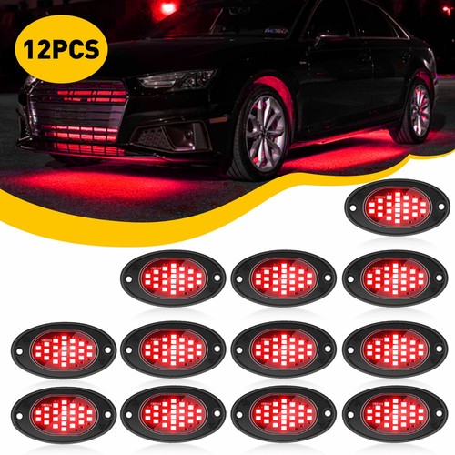 12pcs led car underglow lights - 12pcs,