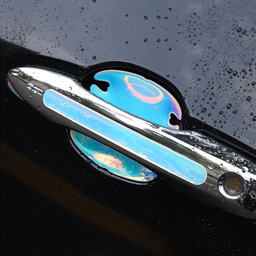 Car door handle stickers - 8x,