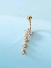 Belly Bars Button Piercing Bar