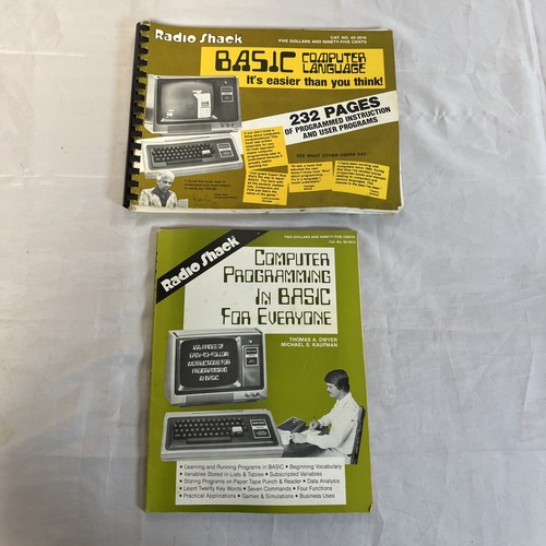 Lot radio shack computer - of,