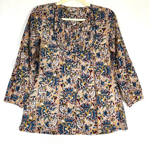Anokhi tunic top - small, hand