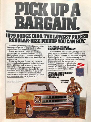 1979 vintage dodge - ram, pickup