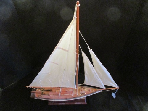 Wooden sailing ship model - ship,