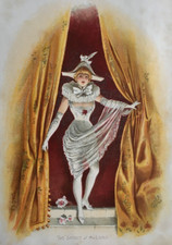 The Spirit of the Lamp - Old Gaiety Theatre London - Antique Print 1903