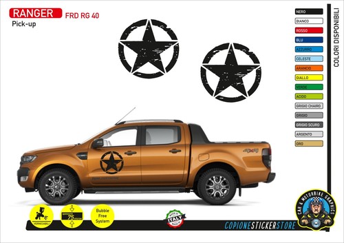 Side door stickers ranger - side,