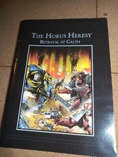 Horus Heresy Betrayal at Calth, SEALED game boards + campaign rule book 
