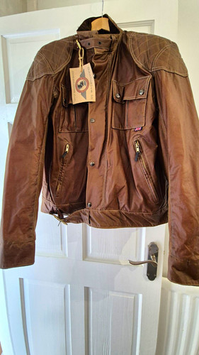 Waxed armoured motorcycle - waxed,