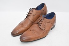 Ted Baker OLLIVUR Tan Leather Brogues UK 9 EU 43 Smart Formal Shoes