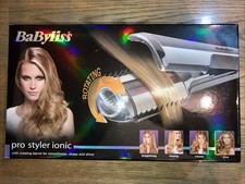 BaByliss Pro Styler Ionic Rotating Hair Styler Tongs Straighteners Curlers