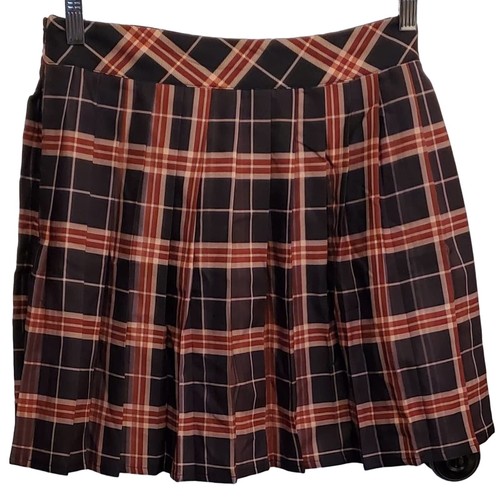 Romwe plaid pleaded - pleaded, mini