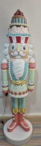 6ft christmas candy nutcracker - christmas,