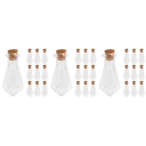 30pcs transparent tiny glass - tiny,