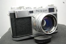 Nikon S2 camera + 50mm f1.4 lens, exc.