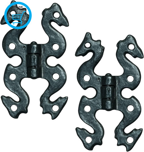 Black antique pair - black,