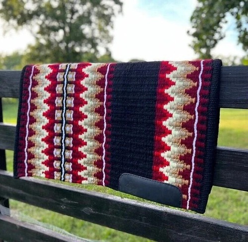 Woolen western saddle show - woolen,