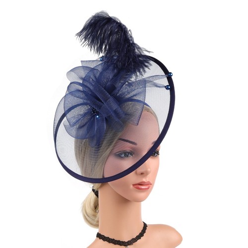 Mesh yarn women - fascinator, hat