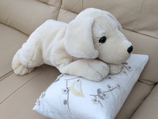 Keel labrador cream Puppy Dog Soft Toy Plush Cuddly Teddy Stuffed Animal 56cm