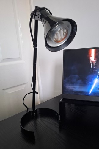 Ikea lagra black desk table - black, desk/table