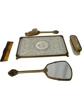 Vintage vanity set with mirror - set,