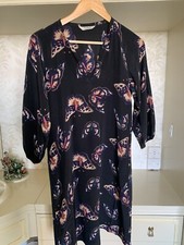 Tucker Navy Silk Butterfly