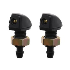 2x Car Windscreen Washer Jet Sprayers Compatible with Ford Chevy GMC Toyota