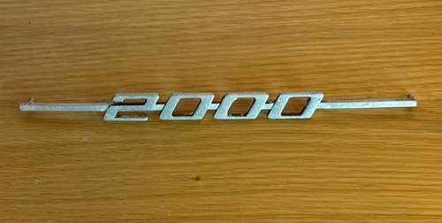 Alfa bertone script badge - bertone,