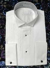 Rocola pleated evening shirt