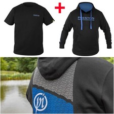 PRESTON INNOVATIONS BLACK T-SHIRT & HOODIE SMALL SIZE COMBO BUNDLE PACK SET NEW