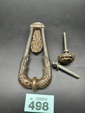 Reclaimed Original Victorian Front Door Knocker Cast Iron 16cm Long #498
