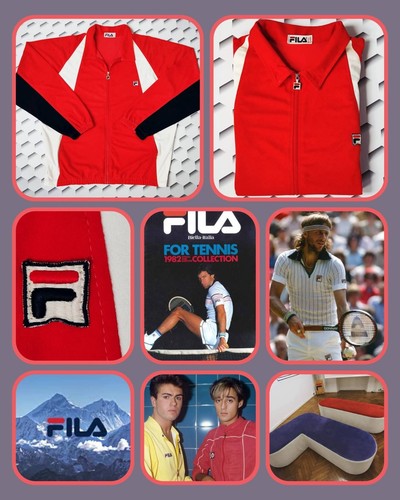 Fila wing collar - wing, red