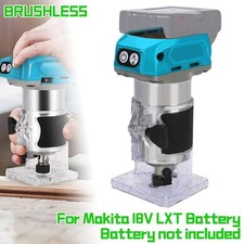 Brushless Cordless 30000RPM Router Trimmer Router for Makita 18V LXT Battery