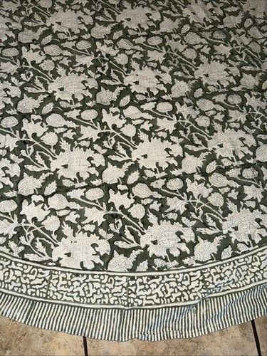 Noori green block printed - noori,