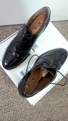 Next black patent leather - next,