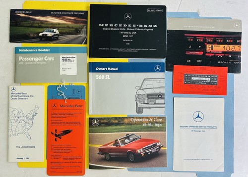 Vintage 1987 mercedes benz - vintage,