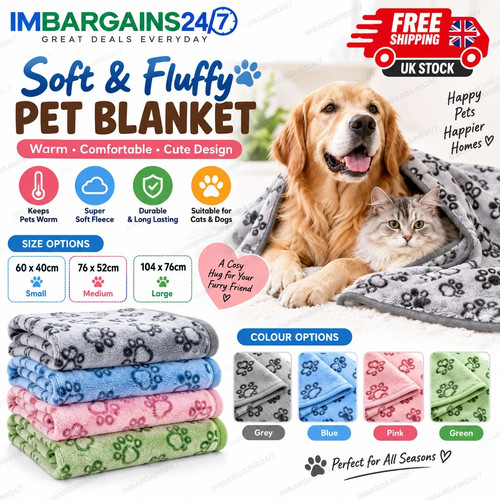 Soft fluffy pet - pet, blanket